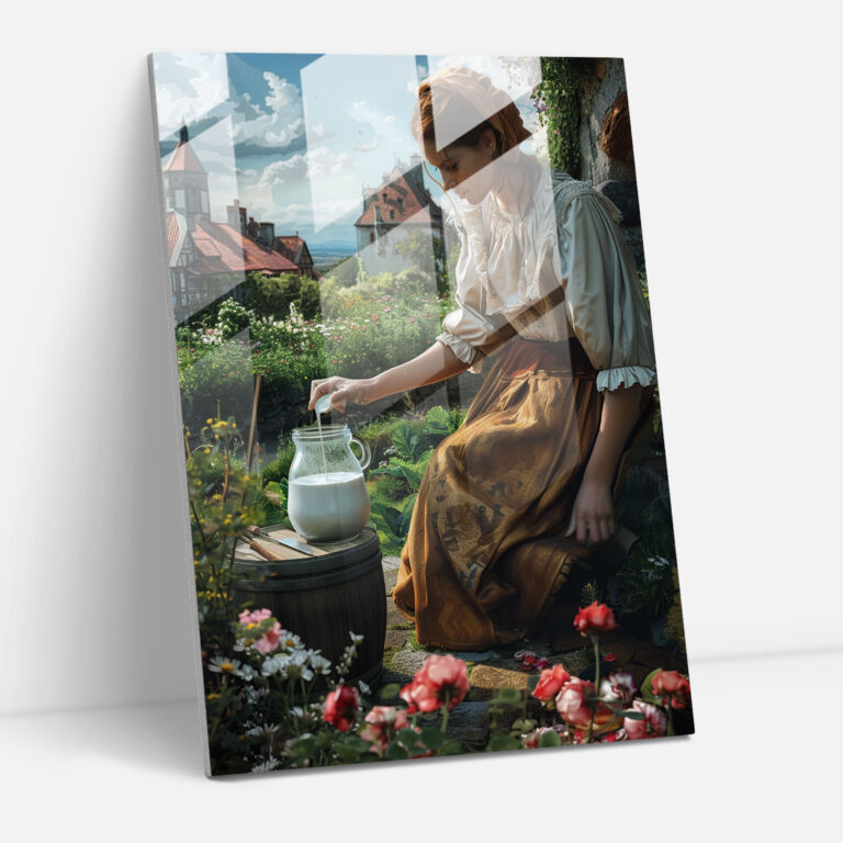 Johannes Vermeer Wall Decoration - Johannes Vermeer, Glass Print, Modern Art, Home Decoration