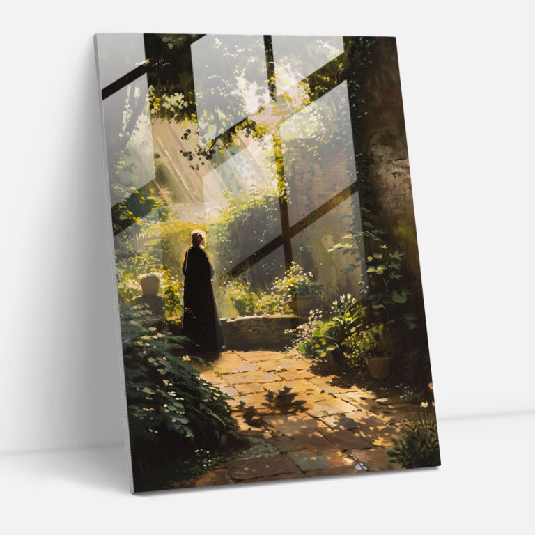 Johannes Vermeer Glass Print - Johannes Vermeer, Glass Art, Home Decoration, Wall Decoration