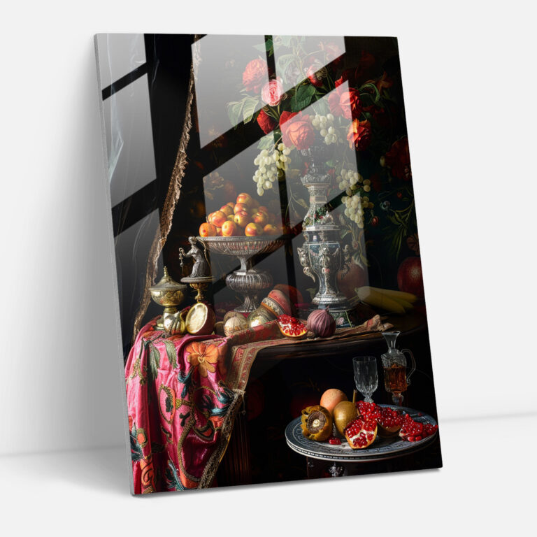 Johannes Vermeer Wall Decoration - Johannes Vermeer, Wall Decoration, Glass Art, Home Decoration