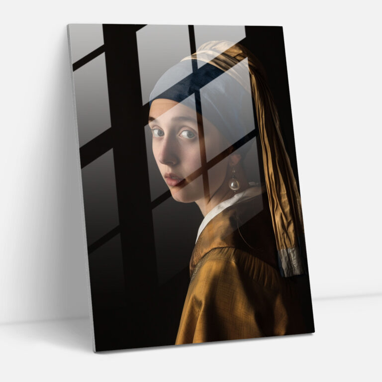 Johannes Vermeer Glass Wall Art Modern Art - Johannes Vermeer, Modern Art, Johannes Vermeer, Wall Decoration