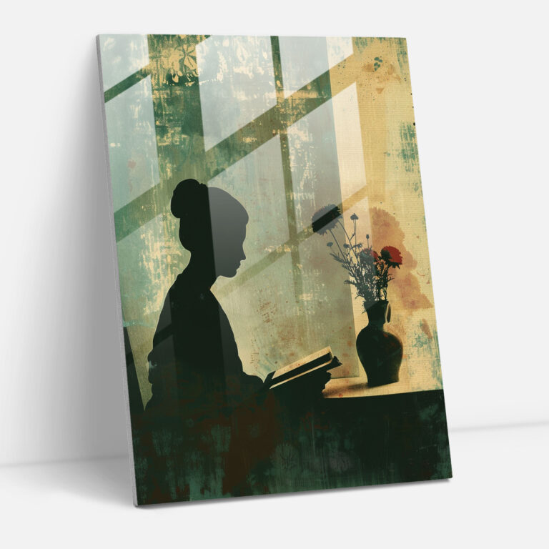 Johannes Vermeer Home Decoration - Johannes Vermeer, Glass Art, Vase Of Flowers, Johannes Vermeer