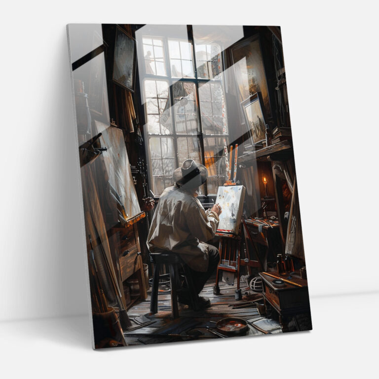 Johannes Vermeer Wall Decoration - Johannes Vermeer, Glass Print, Modern Art, Johannes Vermeer