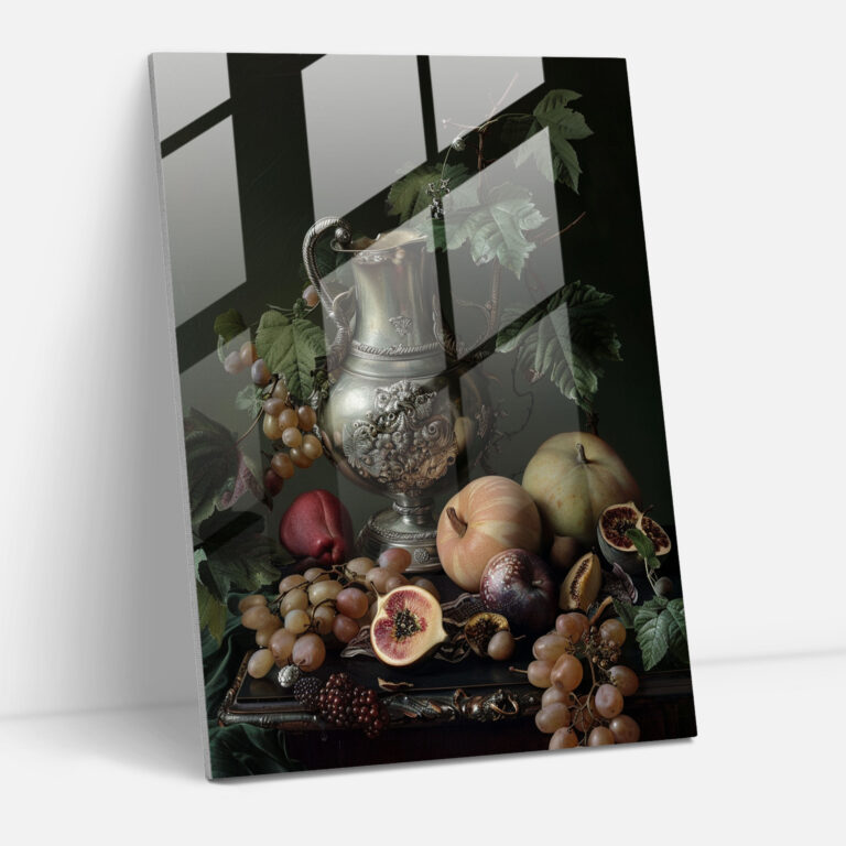 Johannes Vermeer Wall Decoration - Johannes Vermeer, Glass Art, Johannes Vermeer, Glass Print