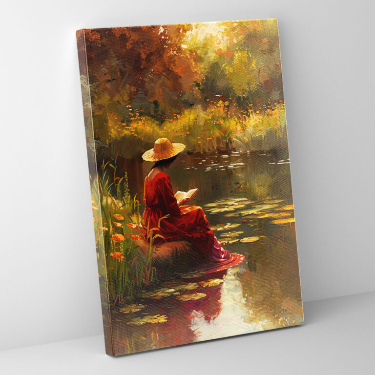 Johannes Vermeer Style Wall Art - Johannes Vermeer, Wall Decoration, Canvas Print, Home Decoration