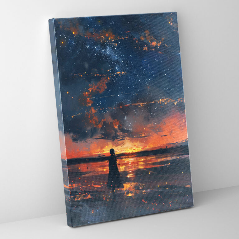 Johannes Vermeer Style Canvas Print - Johannes Vermeer, Johannes Vermeer Style, Canvas Print, Wall Decoration