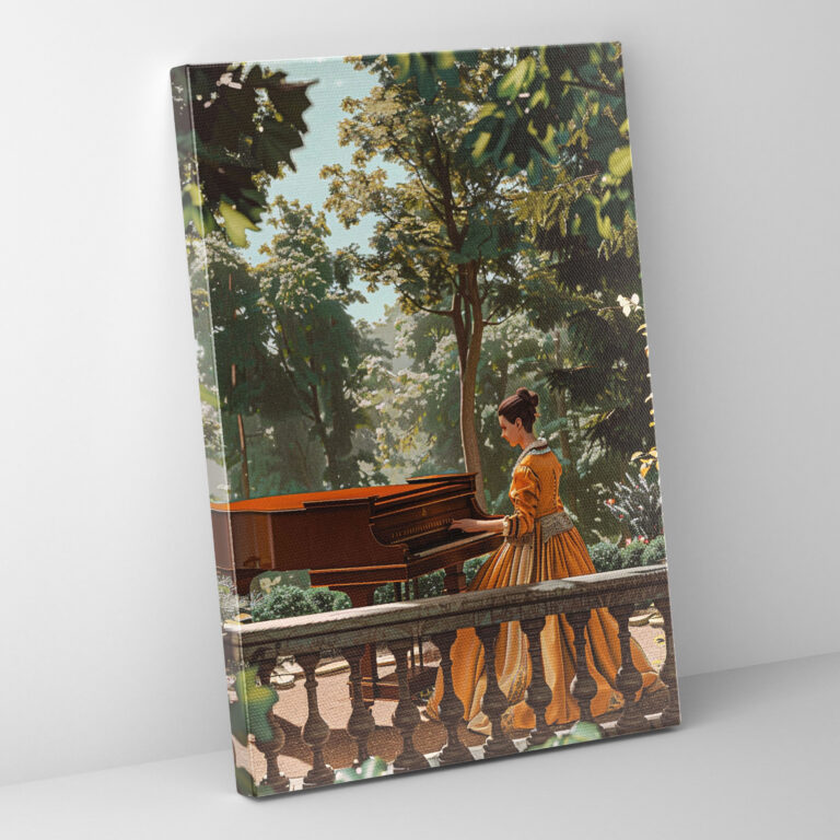 Johannes Vermeer Style Wall Art - Johannes Vermeer, Wall Decoration, Johannes Vermeer Style, Canvas