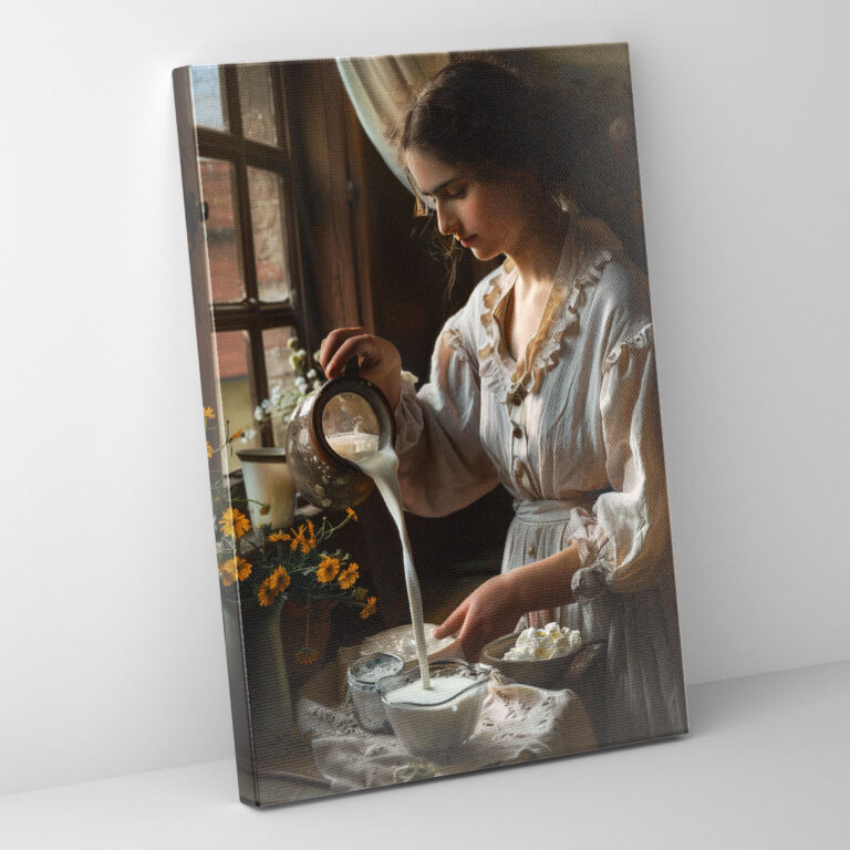 Johannes Vermeer Style Wall Art - Johannes Vermeer, Canvas Print, Canvas Wall Art, Canvas
