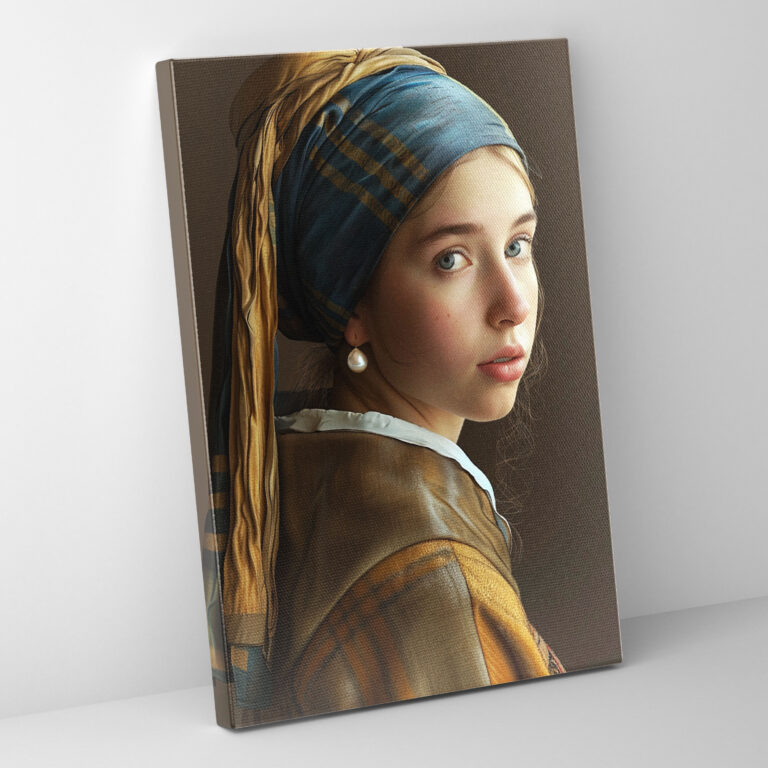 Johannes Vermeer Canvas Print - Johannes Vermeer, Home Decoration, Canvas Wall Art, Canvas Print
