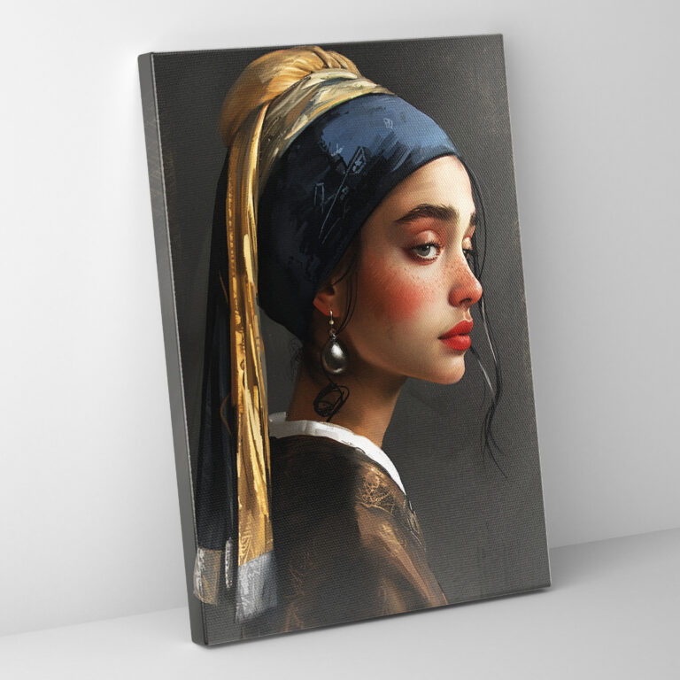 Johannes Vermeer Wall Art Canvas Print - Johannes Vermeer, Home Decoration, Canvas, Canvas Wall Art