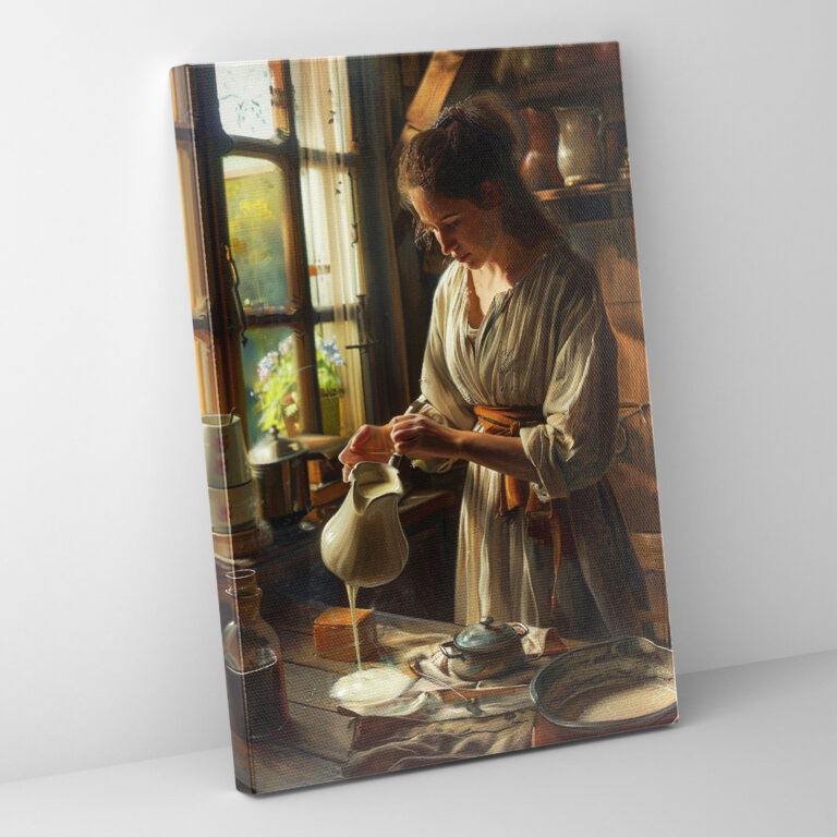 Johannes Vermeer Canvas Print Wall Decoration - Johannes Vermeer, Wall Art, Canvas Wall Art, Home Decoration