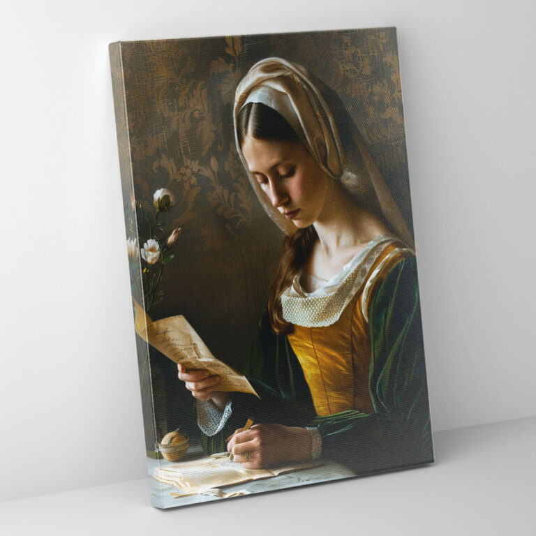 Johannes Vermeer Canvas Print - Johannes Vermeer, Wall Art, Wall Decoration, Johannes Vermeer