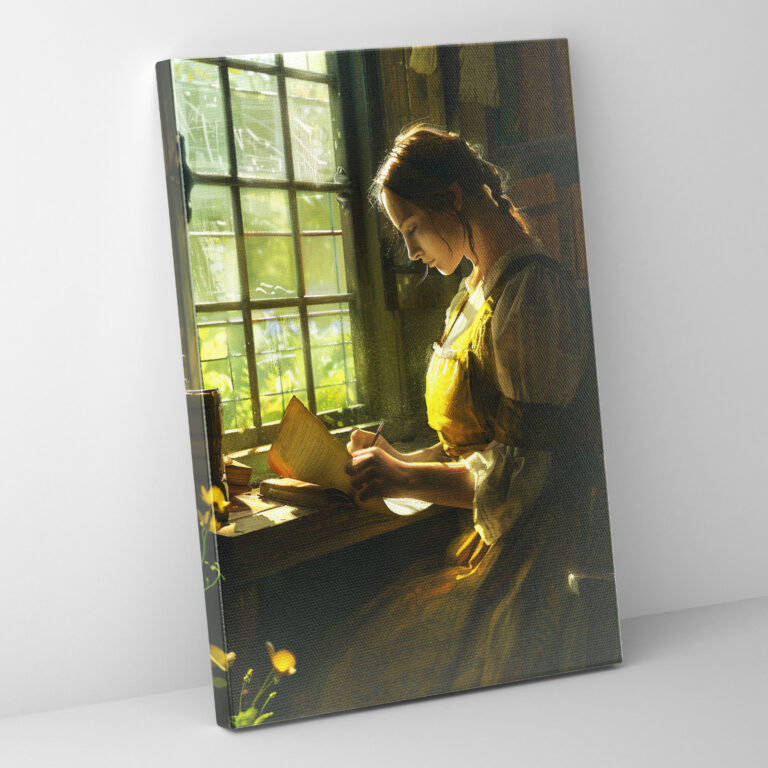 Johannes Vermeer Wall Decoration - Johannes Vermeer, Johannes Vermeer, Wall Decoration, Canvas Wall Art