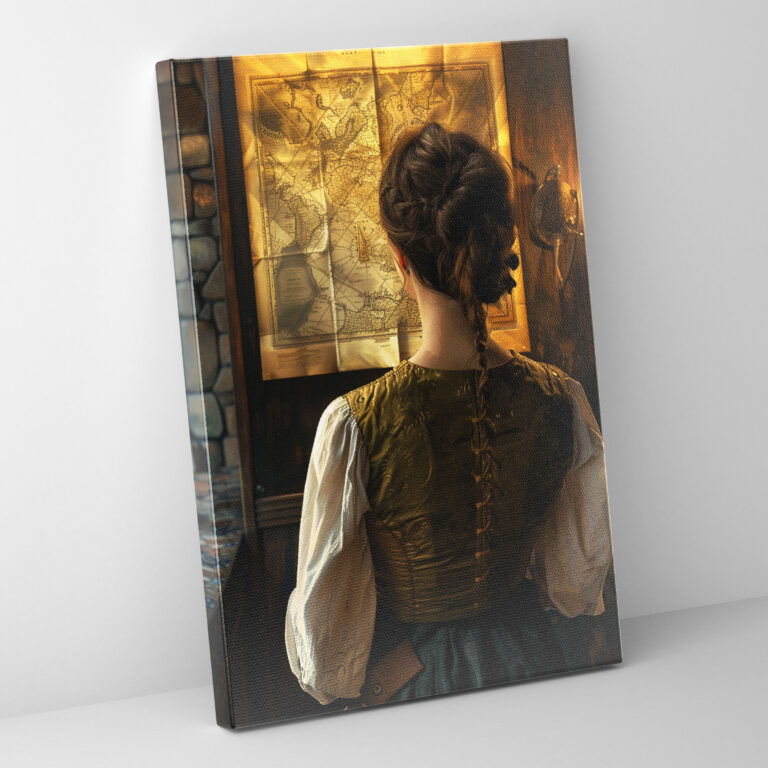 Johannes Vermeer Canvas Print - Johannes Vermeer, Canvas Wall Art, Canvas Print, Johannes Vermeer