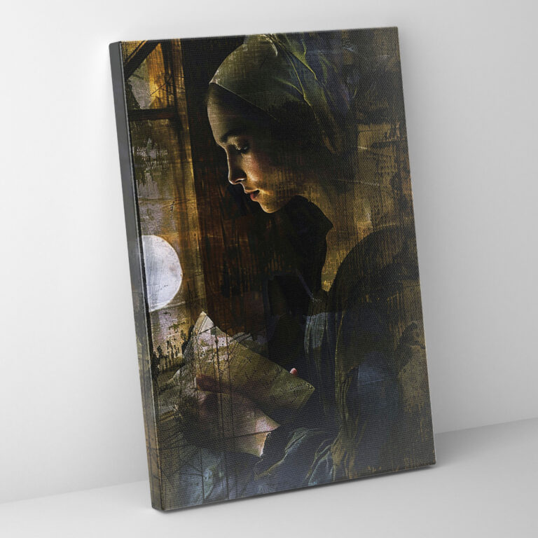 Johannes Vermeer Wall Decoration - Johannes Vermeer, Canvas Wall Art, Johannes Vermeer, Wall Decoration