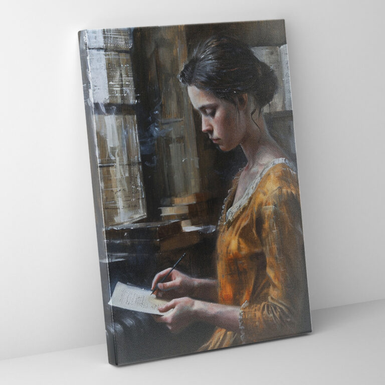 Johannes Vermeer Canvas Print - Johannes Vermeer, Canvas, Home Decoration, Wall Decoration