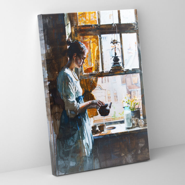 Johannes Vermeer Canvas Print - Johannes Vermeer, Wall Art, Canvas Print, Home Decoration