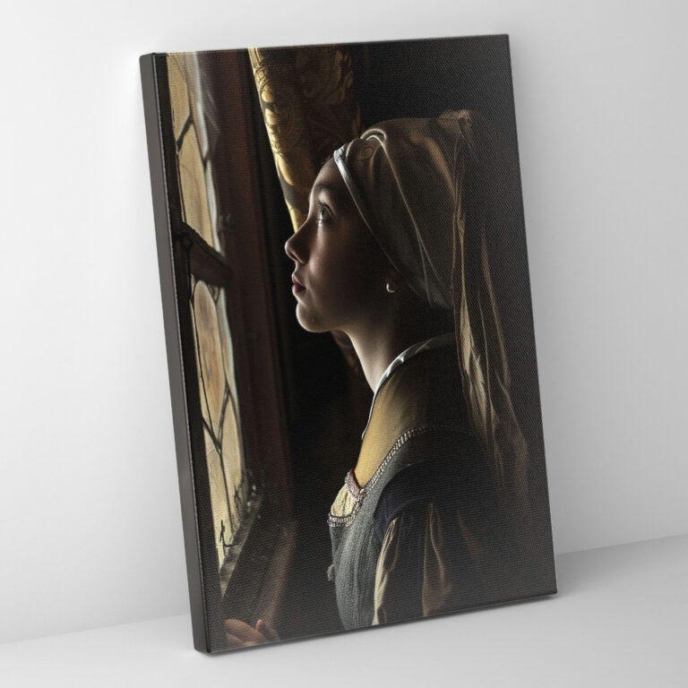 Johannes Vermeer Wall Decoration - Johannes Vermeer, Johannes Vermeer, Canvas Wall Art, Home Decoration