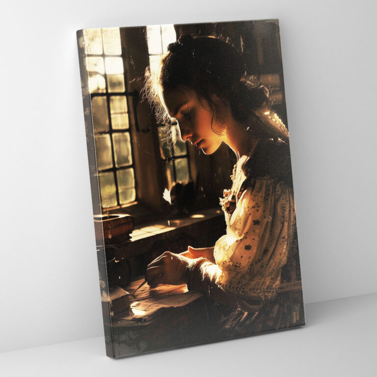Johannes Vermeer Wall Art - Johannes Vermeer, Canvas, Wall Art, Home Decoration