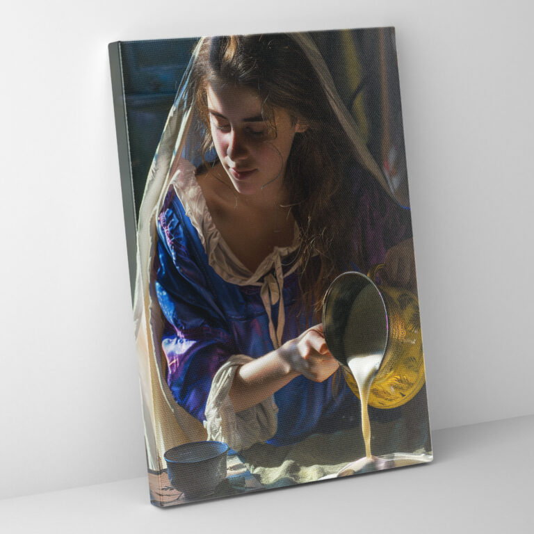 Johannes Vermeer Wall Art - Johannes Vermeer, Canvas Wall Art, Canvas Print, Wall Decoration