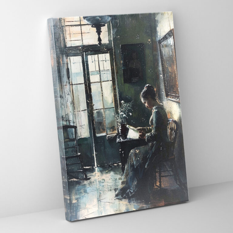 Johannes Vermeer Canvas Print - Johannes Vermeer, Johannes Vermeer, Home Decoration, Canvas Wall Art