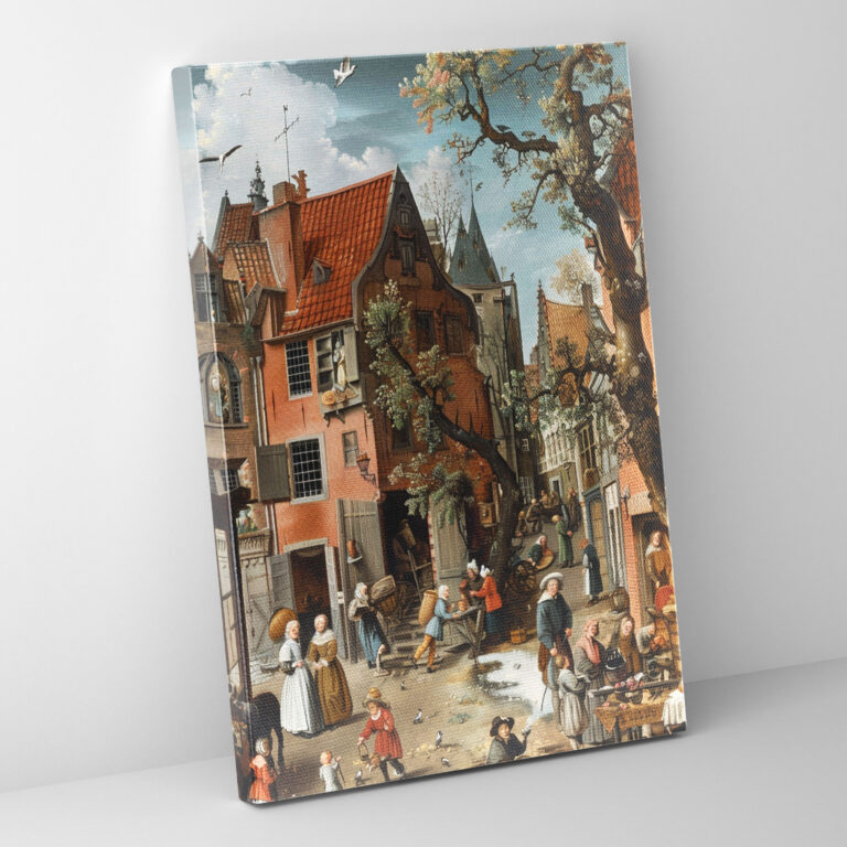 Johannes Vermeer Wall Decoration - Johannes Vermeer, Johannes Vermeer, Canvas Print, Wall Decoration