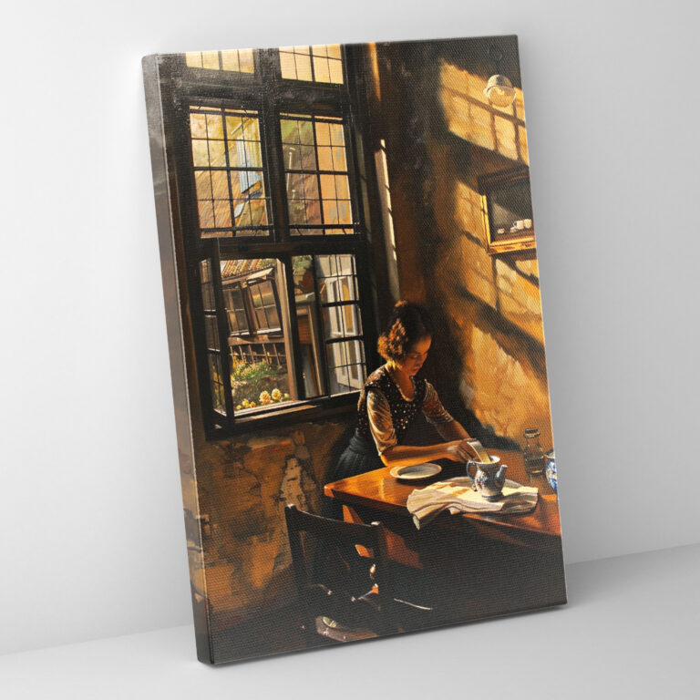 Johannes Vermeer Woman Pouring Milk Canvas Print - Johannes Vermeer, Canvas Print, Wall Art, Johannes Vermeer