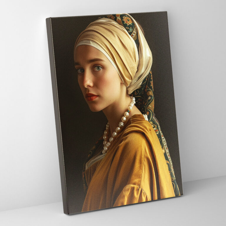Johannes Vermeer Canvas Print - Johannes Vermeer, Wall Decoration, Johannes Vermeer, Canvas Wall Art