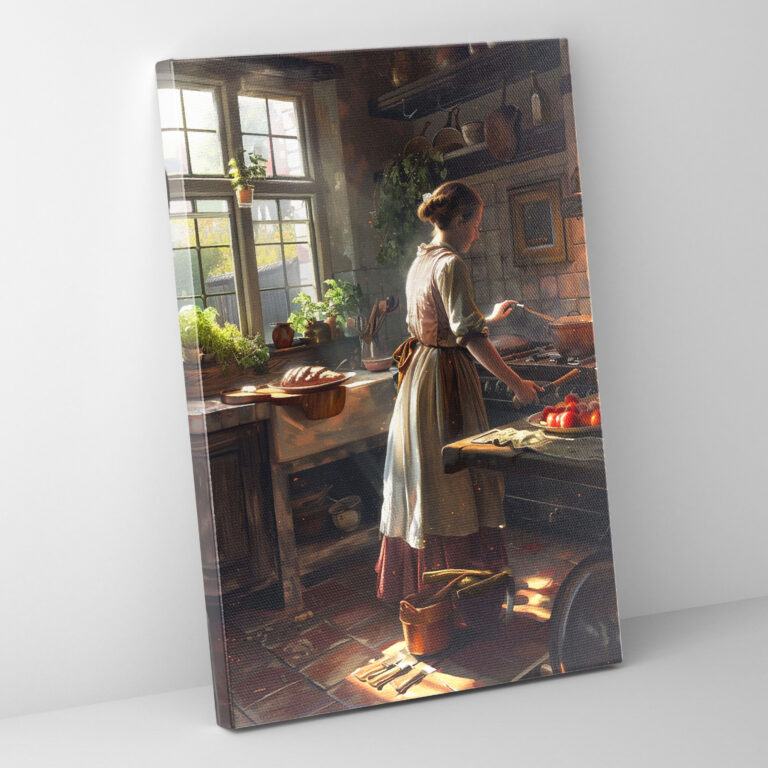 Johannes Vermeer Canvas Print - Johannes Vermeer, Canvas Print, Home Decoration, Canvas