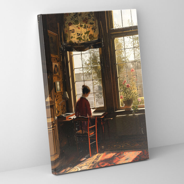 Johannes Vermeer Canvas Print - Johannes Vermeer, Canvas Wall Art, Johannes Vermeer, Canvas Print