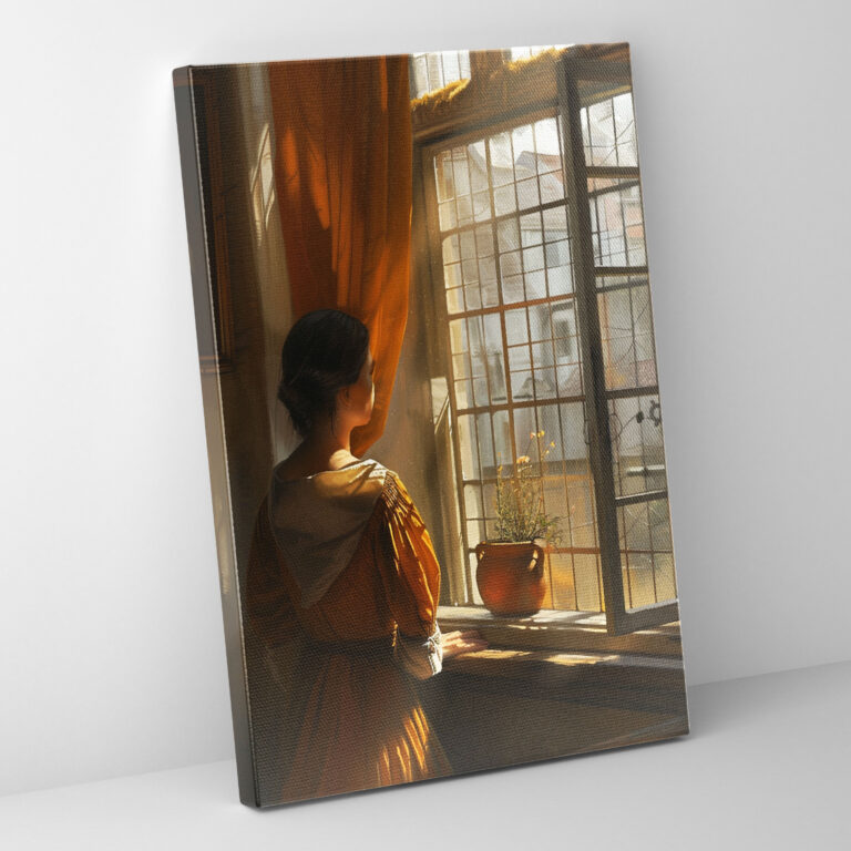 Johannes Vermeer Canvas Print - Johannes Vermeer, Wall Decoration, Canvas, Home Decoration