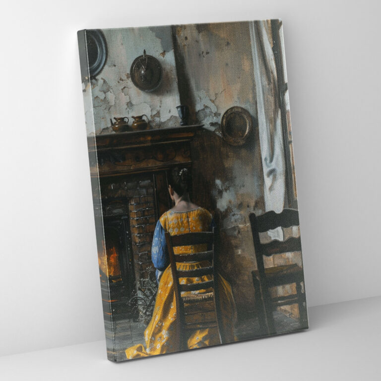 Johannes Vermeer Canvas Print - Johannes Vermeer, Canvas, Wall Decoration, Canvas Wall Art