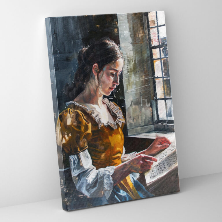 Johannes Vermeer Canvas Print - Johannes Vermeer, Canvas, Wall Art, Canvas Wall Art