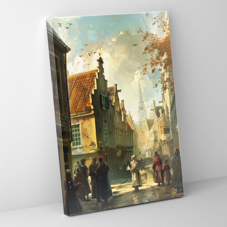 Johannes Vermeer Canvas Print - Johannes Vermeer, Wall Decoration, Home Decoration, Canvas Print