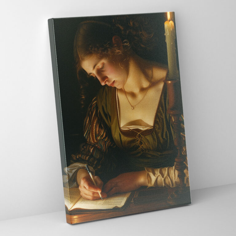 Johannes Vermeer Wall Decoration Canvas Print - Johannes Vermeer, Home Decoration, Johannes Vermeer, Canvas