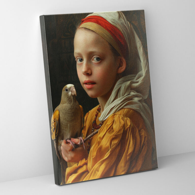 Johannes Vermeer Wall Art - Johannes Vermeer, Whimsical Wall Decoration, Wall Art, Johannes Vermeer
