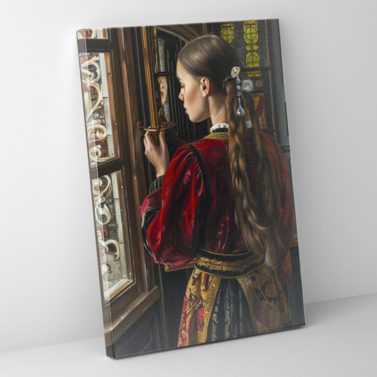 Johannes Vermeer Wall Art - Johannes Vermeer, Wall Art, Canvas Wall Art, Home Decoration