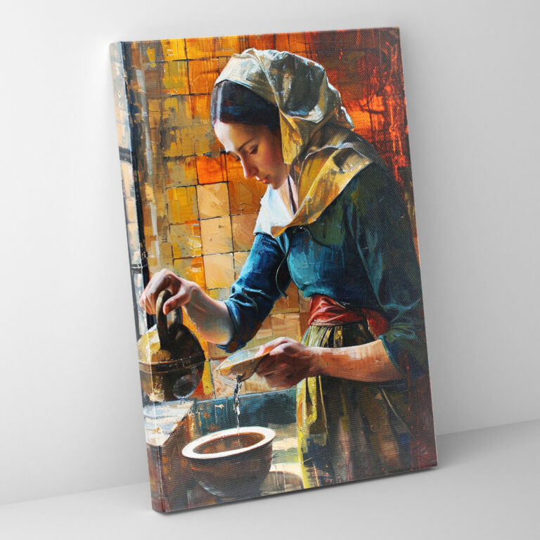 Johannes Vermeer Canvas Print - Johannes Vermeer, Canvas Print, Wall Decoration, Home Decoration