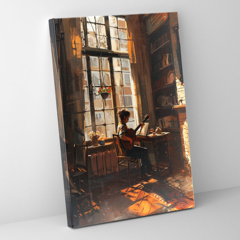 Johannes Vermeer Canvas Print - Johannes Vermeer, Wall Decoration, Home Decoration, Johannes Vermeer