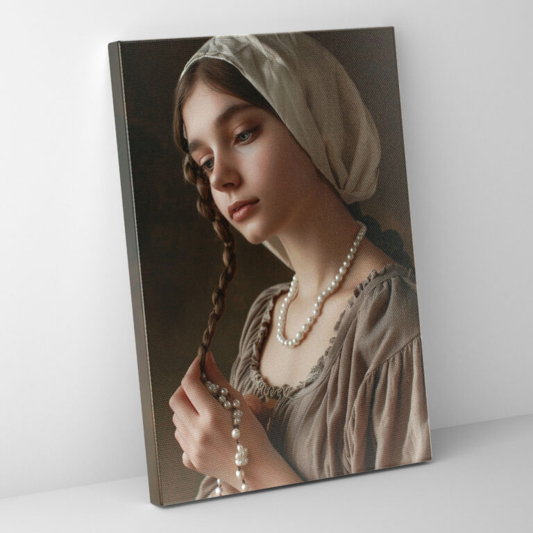 Johannes Vermeer Wall Art - Johannes Vermeer, Canvas, Wall Decoration, Canvas Wall Art