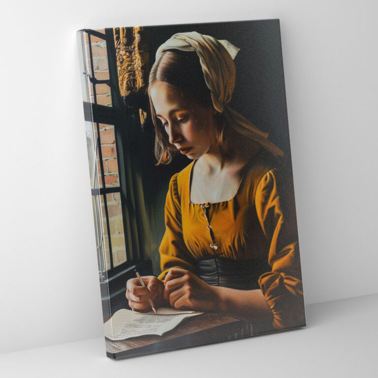 Johannes Vermeer Canvas Print - Johannes Vermeer, Johannes Vermeer, Canvas, Home Decoration