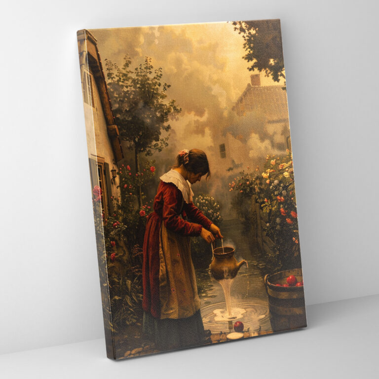 Johannes Vermeer Canvas Print - Johannes Vermeer, Canvas Wall Art, Johannes Vermeer, Canvas Print