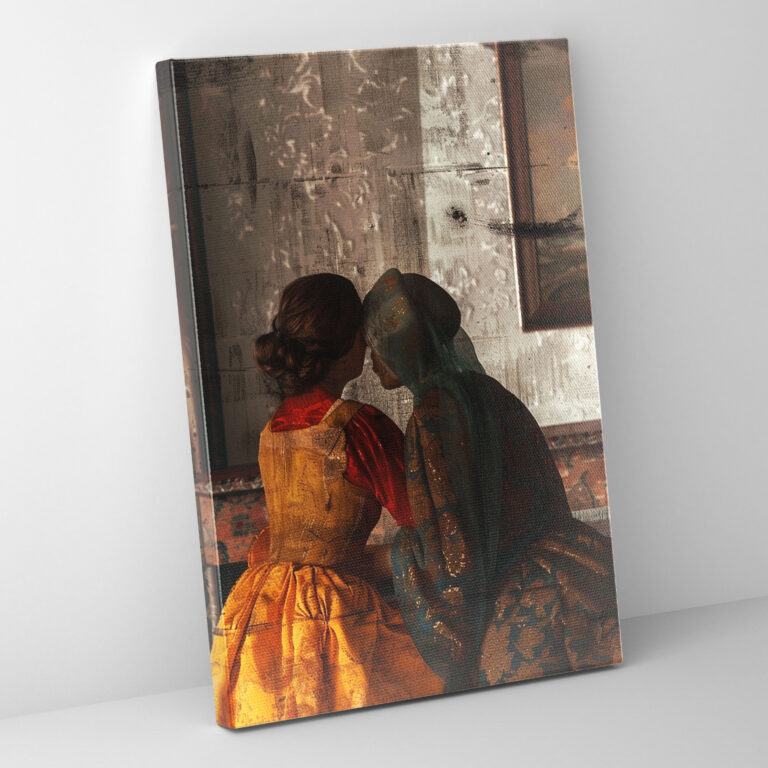 Johannes Vermeer Canvas Print - Johannes Vermeer, Canvas, Canvas Print, Johannes Vermeer