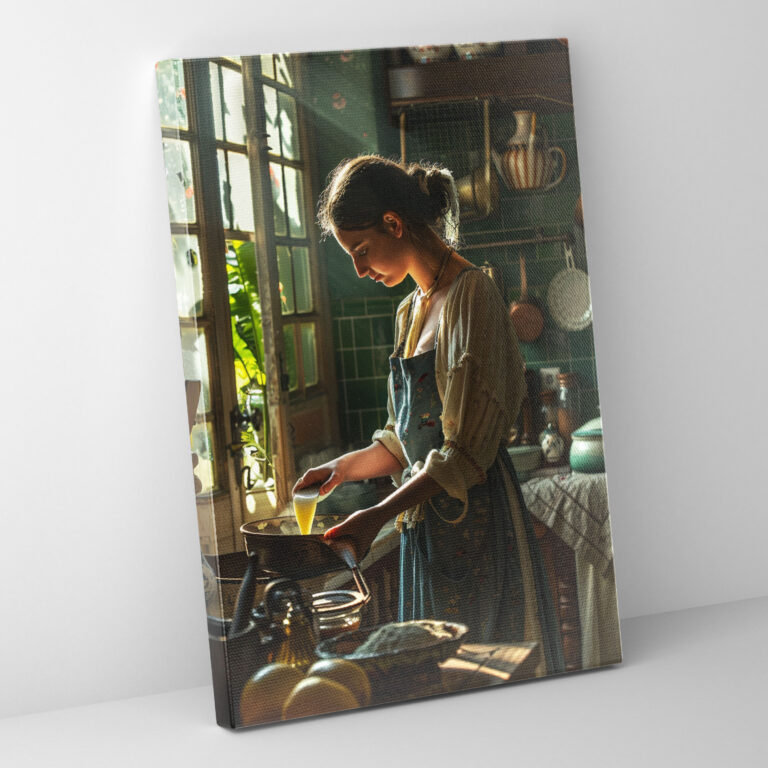 Johannes Vermeer Wall Art Canvas Print - Johannes Vermeer, Wall Art, Canvas Wall Art, Home Decoration