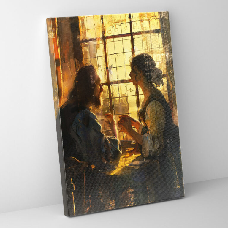 Johannes Vermeer Wall Decoration Canvas Print - Johannes Vermeer, Canvas Print, Johannes Vermeer, Home Decoration