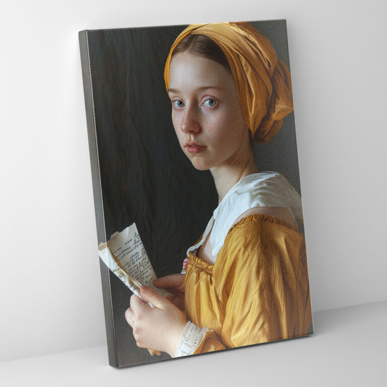 Johannes Vermeer Canvas Print - Johannes Vermeer, Canvas Wall Art, Home Decoration, Canvas
