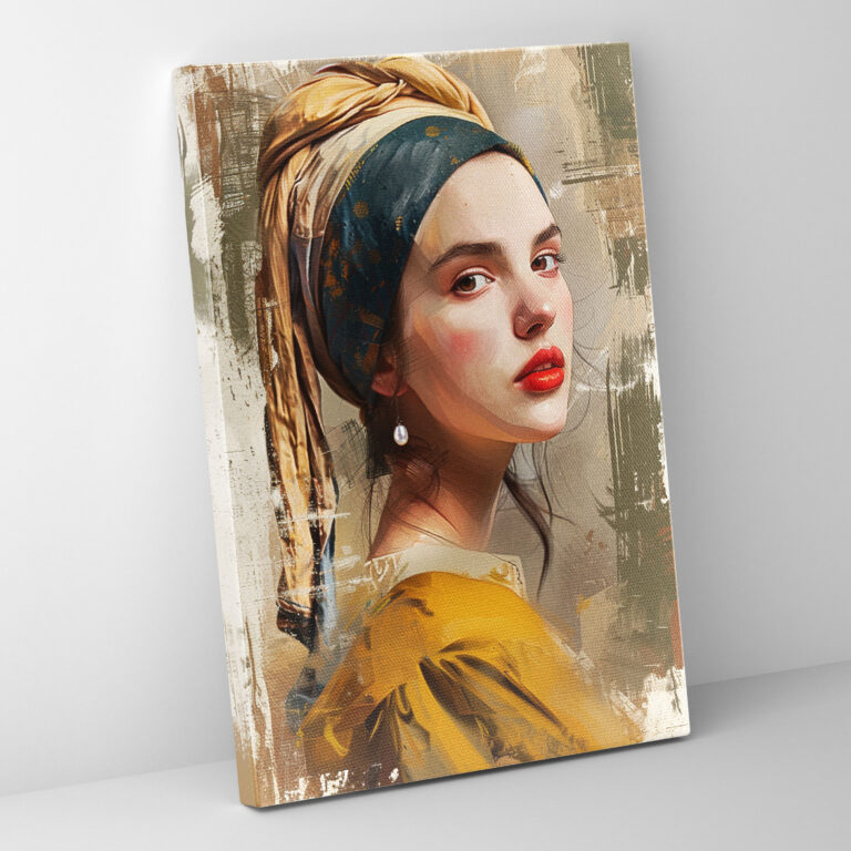 Johannes Vermeer Canvas Print - Johannes Vermeer, Wall Art, Johannes Vermeer, Canvas