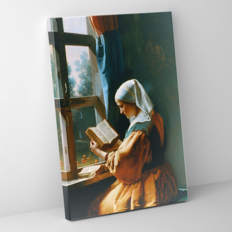 Johannes Vermeer Wall Art - Johannes Vermeer, Home Decoration, Johannes Vermeer, Canvas