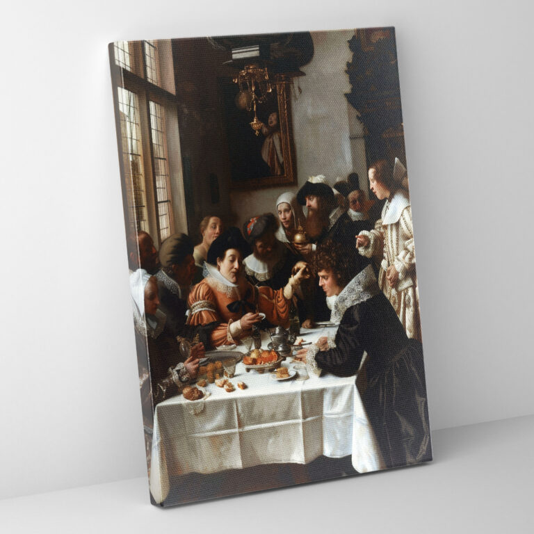 Johannes Vermeer Wall Art - Johannes Vermeer, Canvas Wall Art, Home Decoration, Canvas Print