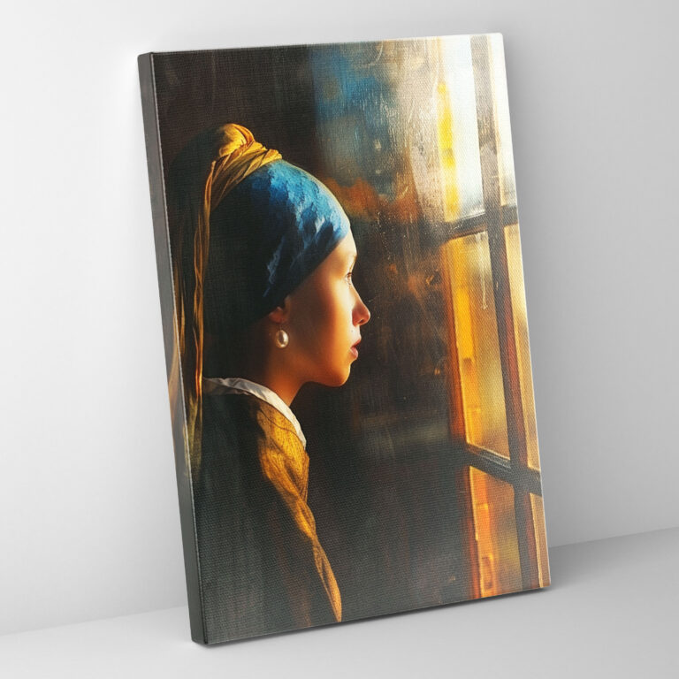 Johannes Vermeer Canvas Print Wall Decoration - Johannes Vermeer, Wall Decoration, Canvas Wall Art, Canvas Print