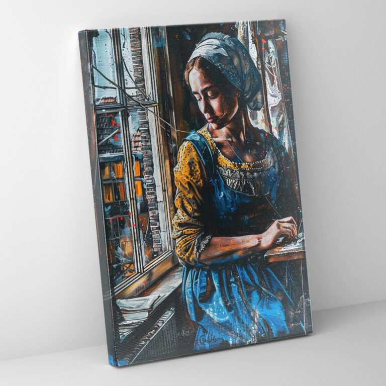 Johannes Vermeer Wall Art Canvas Print - Johannes Vermeer, Home Decoration, Canvas, Canvas Wall Art